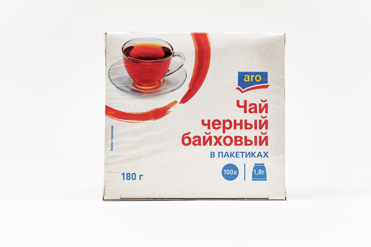 Чай черный ARO, в пакетиках, 1,8 г × 100 шт. - фотография № 3