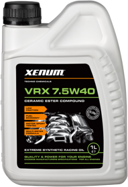 Моторное масло Xenum VRX 7.5W40 1л