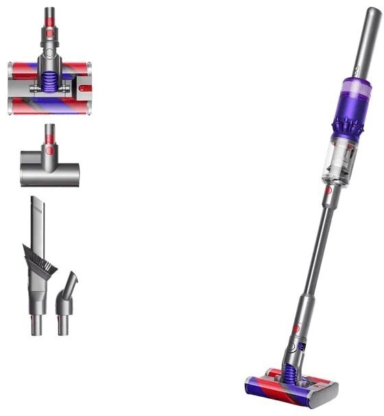 Пылесос Dyson Omni-glide CN, фиолетовый/серый