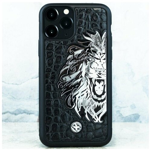 Чехол iPhone 14 Plus - Euphoria HM Premium Noble Lion MiniCROC - Лев