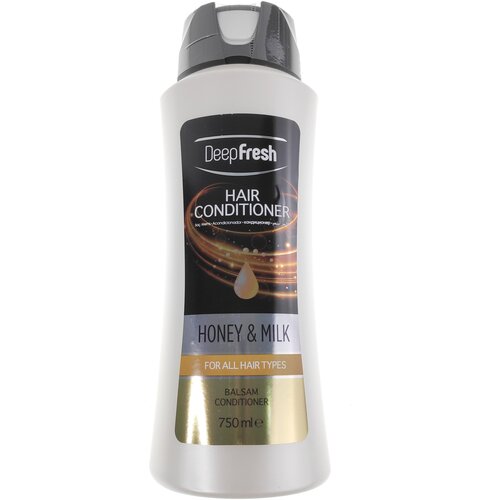 Deep Fresh Женский Honey&Milk Hair Conditioner Кондиционер для всех типов волос Молоко и мед 750мл