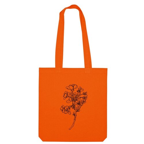 фото Сумка шоппер us basic, оранжевый