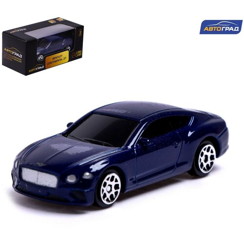 Машина металлическая BENTLEY CONTINENTAL GT, 1:64, цвет синий машина металлическая bentley continental gt 1 64 цвет синий