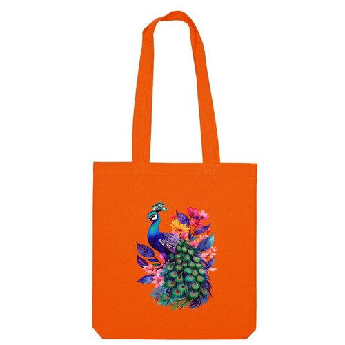 фото Сумка шоппер us basic, оранжевый