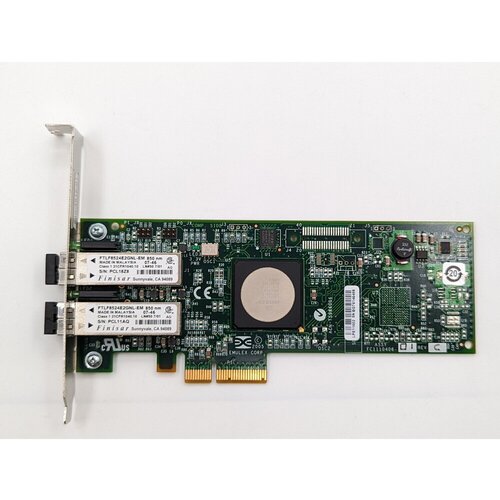 контроллер dell emulex lpe31002 dual port 16gbe fibre channel hba pcie full height customer kit v2 including fc16 trancievers 540 bdhr Контроллер Fibre Channel 375-3397-01, L2B2777, Sun, Oracle, Emulex, 2 x 4 Гбит/сек, PCIe, HBA ОЕМ