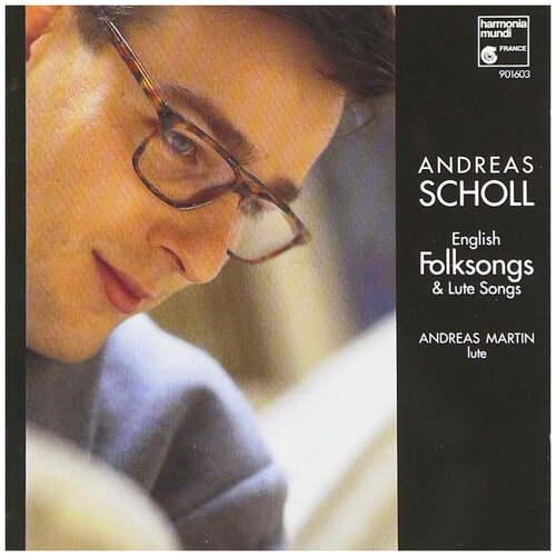 Andreas Scholl-English Folksongs & Lute Songs Harmonia Mundi France CD EC (Компакт-диск 1шт) компакт диски harmonia mundi genisson bismouth made in france music for clarinet