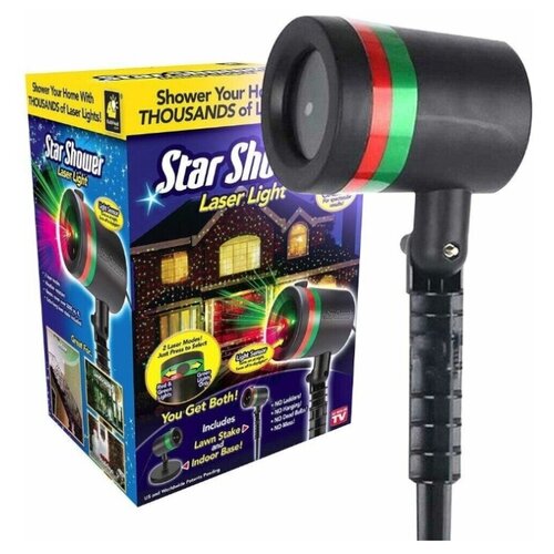 фото Лазерный звездный проектор star shower laser light projector ronomo