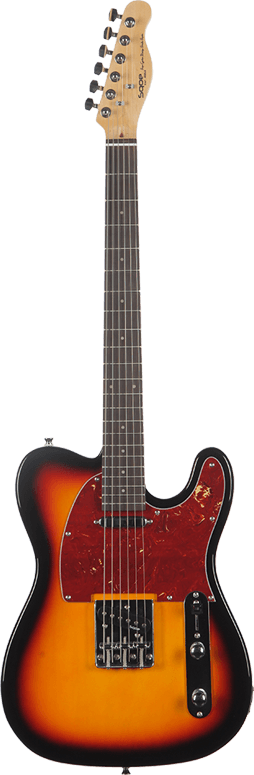 Электрогитара SQOE SETL300 Telecaster Sunburst Sqoe (Ское)