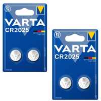 Набор из 4-х батареек литиевых VARTA Professional Electronics CR2025
