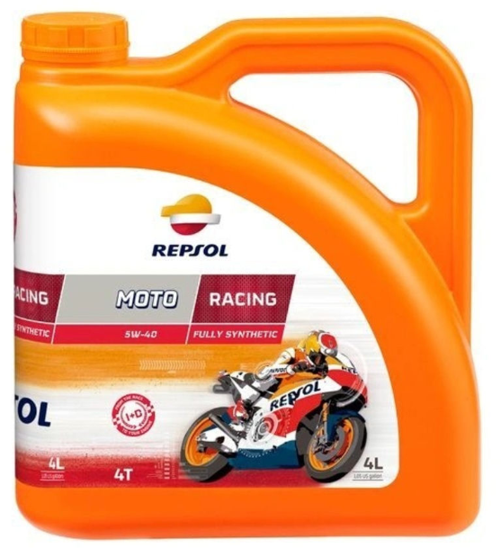 Моторное масло Repsol Moto Racing 4T 5W40, 4 л 60845R