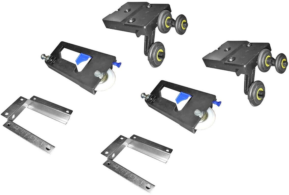 Комплект роликов универсаль для шкафов-купе (на 2 двери)