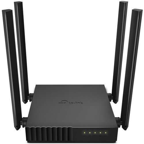 Маршрутизатор/ AC1200 Wireless Dual Band Router, 867 at 5 GHz +300 Mbps at 2.4 GHz, 802.11ac/a/b/g/n, 1 10/100 Mbps WAN port + 4 10/100 Mbps LAN ports