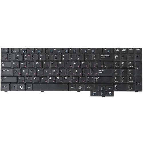 клавиатура для ноутбука samsung r517 r518 r519 черная ba59 02581c Клавиатура (keyboard) для ноутбука Samsung R519, R523, R525, R528, BA59-02832C