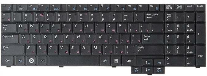 Клавиатура (keyboard) для ноутбука Samsung R519 R523 R525 R528 BA59-02832C