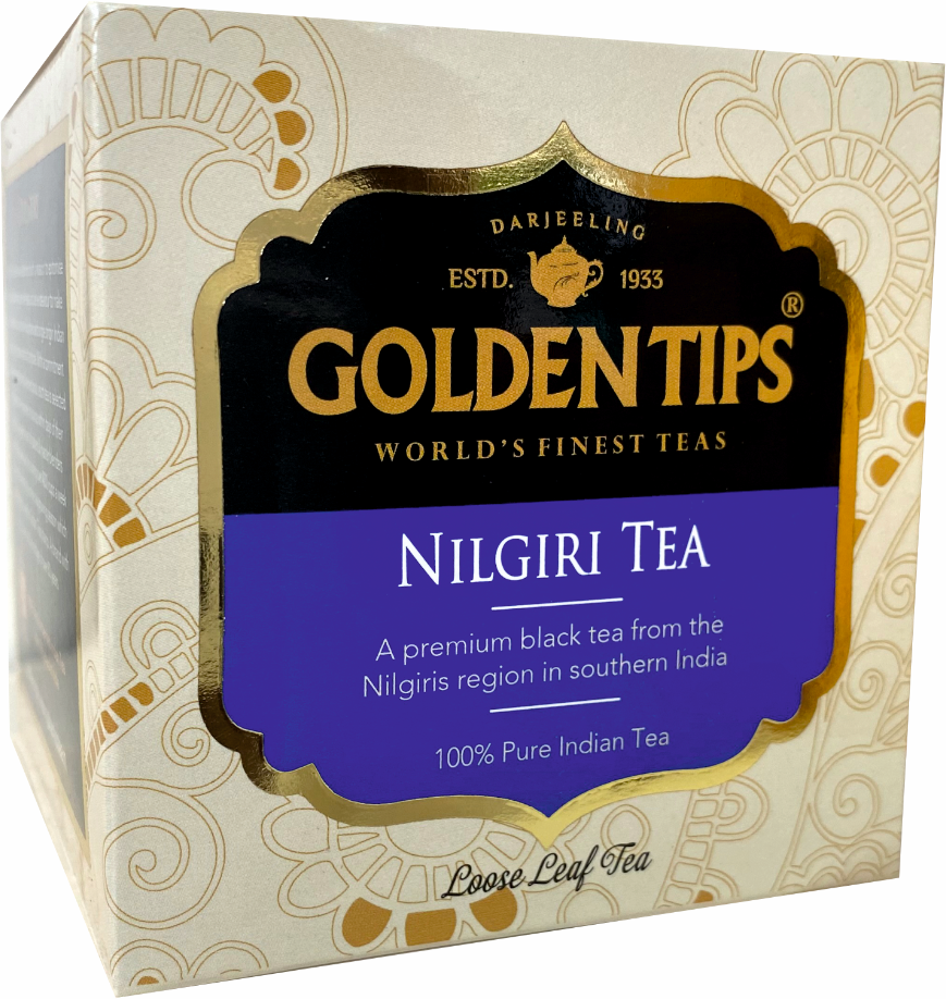 Чай чёрный ТМ "Голден Типс" - Нилгири, картон, 100 гр.
