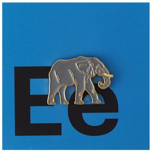 Значок Heart Of Moscow, серый