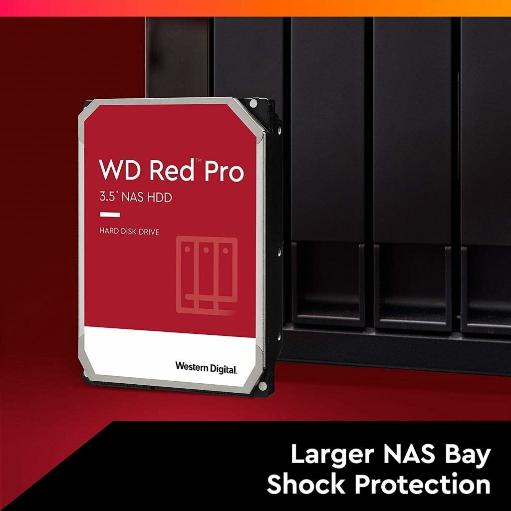 Жесткий диск WD Red Pro , 18ТБ, HDD, SATA III, 3.5" - фото №4