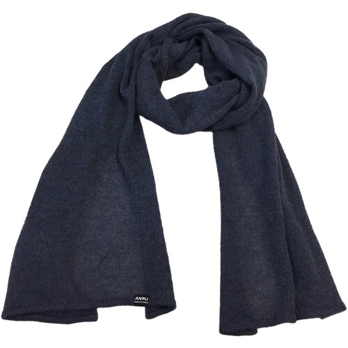 фото Шарф anru,250х60 см, one size, синий