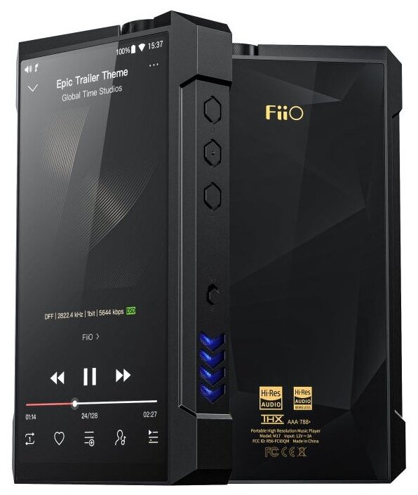 FiiO M17 black портативный hi-fi плеер