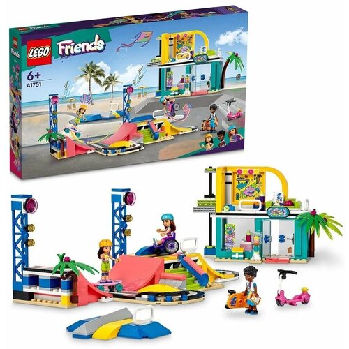 Конструктор Lego Friends Скейт-парк - Lego [41751-L] конструктор lego friends праздничное путешествие 41726 l