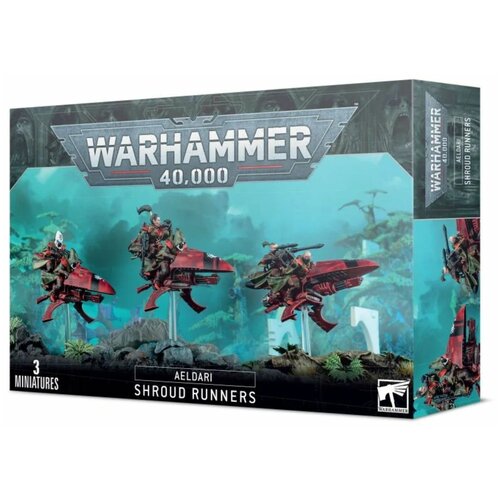 Набор пластиковых моделей Warhammer 40000 Aeldari Shroud Runners набор пластиковых моделей warhammer 40000 aeldari shroud runners