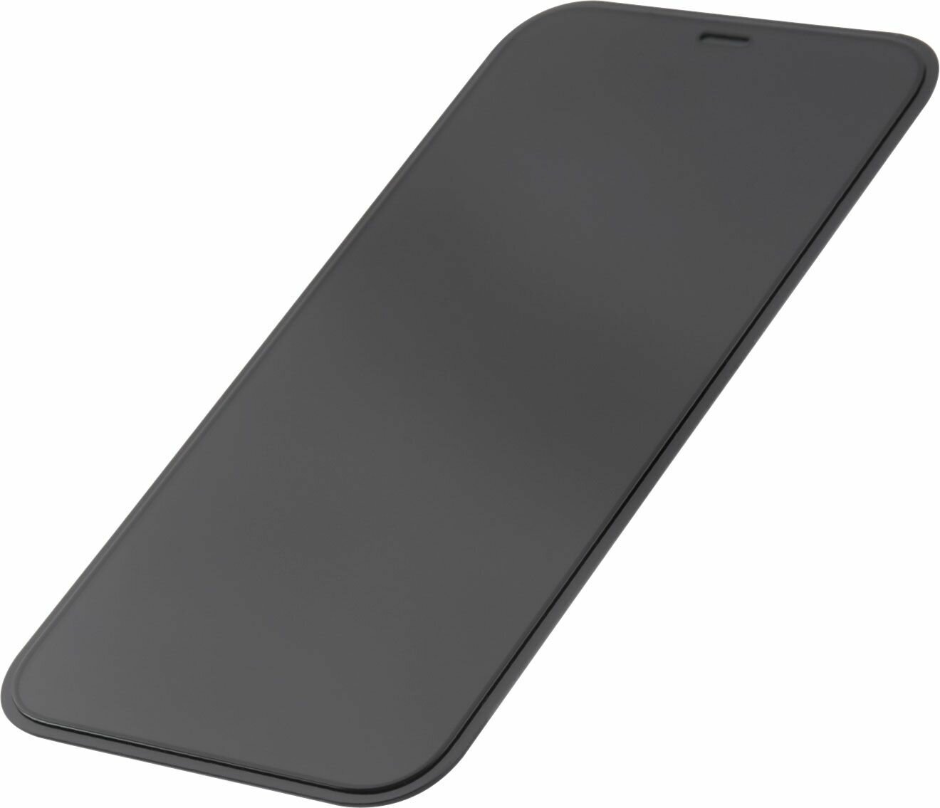 Стекло защитное Corning iPhone 12/12 Pro (6.1") Full Screen tempered glass FULL GLUE черный - фото №7