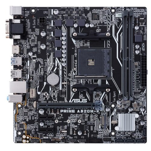 фото Материнская плата asus prime a320m-k/csm