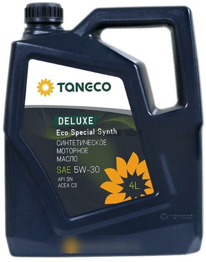 TANECO 4650229680185 Масо моторное синтетическое TANECO DeLuxe Eco Special Synth SAE 5W-30 канистра 4