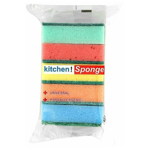 Kitchen! Sponge губка универсальная 5шт./уп.