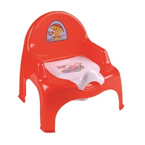 фото 11101/красный перламутр кресло-горшок для детей "ниш", красный перламутр, style