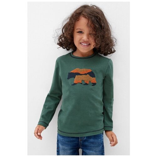 фото Футболка для детей, s.oliver, артикул: 10.3.13.12.130.2119297 цвет: blue (5952), размер: 128/134