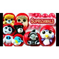 Surprizamals (Сюрпризамалс) плюшевые фигруки зверят в капсулах