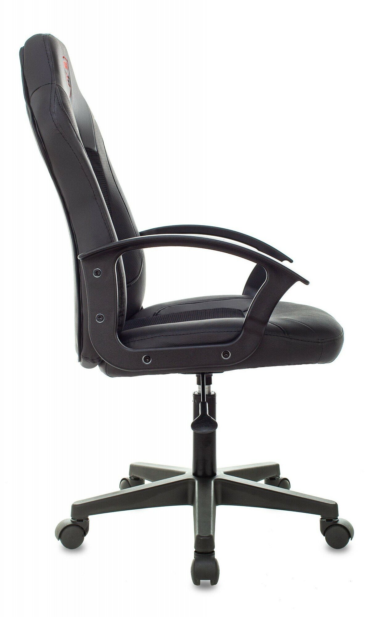 Кресло ZOMBIE игровое 11LT черный текстиль/эко.кожа на колес. пластик черный - фотография № 13