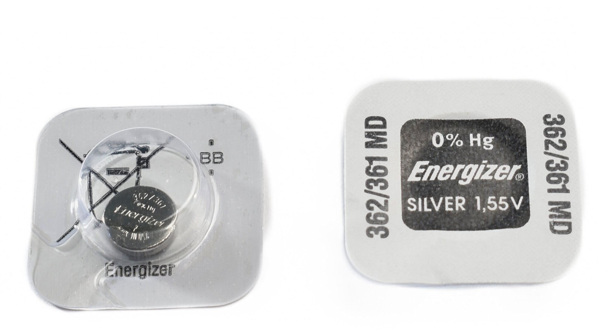 Батарейки для часов ENERGIZER Silver Oxide SR 362 / 361 / SR68, 1 шт