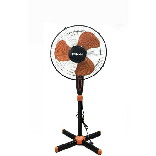 Вентилятор напольный FMNKH 3 режима 100-125 см Черно-оранжевый 200000₽