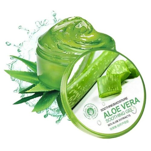 BIOAQUA Гель для лица и тела ALOE VERA 92% Soothing Gel Увлажняющий Успокаивающий с алоэ 220г