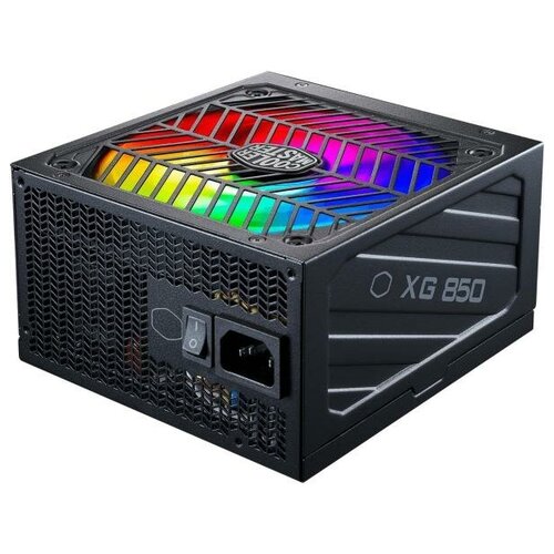 Power Supply Cooler Master XG850 Plus Platinum, 850W, ATX, 135mm, 24pin, 12xSATA, 6xPCI-E(6+2), APFC, RGB, 80+ Platinum, Full Modular