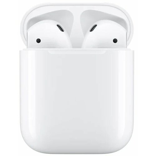 Беспроводные наушники Apple AirPods 2 в зарядном кейсе белый 1370000₽