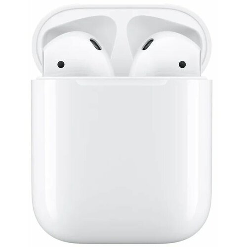 Беспроводные наушники Apple AirPods 2 в зарядном кейсе, белый