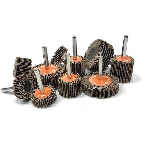 RoxelPro Лепестковая абразивная щётка ROXTOP на шпинделе 50х20х6мм Р80 297₽