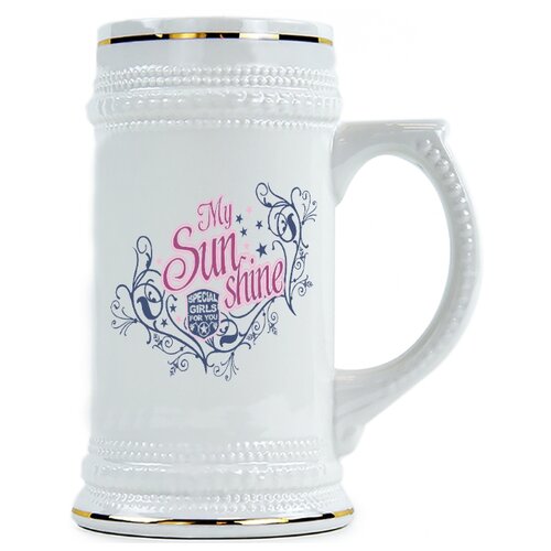 фото Пивная кружка my sun shine , моё солнце светит drabs