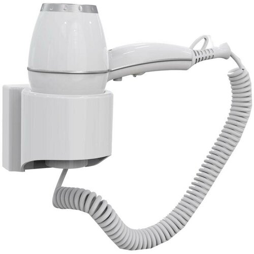 Фен Puff-1800 настенный 1800 Вт 2 скорости хол воздух белый 675000₽