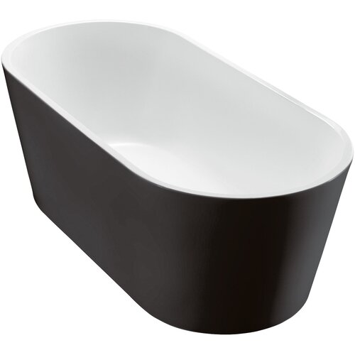 Акриловая ванна без перелива BelBagno BB71-1800-NERO-W0 1800x800x600