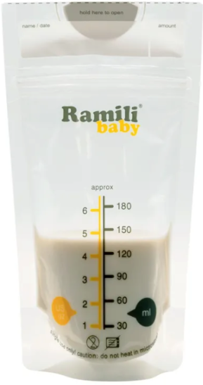 Пакеты для заморозки и хранения грудного молока Ramili Baby BMB40 30 шт