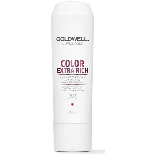 Goldwell Dualsenses Color Extra Rich Brilliance Conditioner - Интенсивный кондиционер для окрашенных волос 200 мл кондиционер для волос mega rich conditioner 235мл