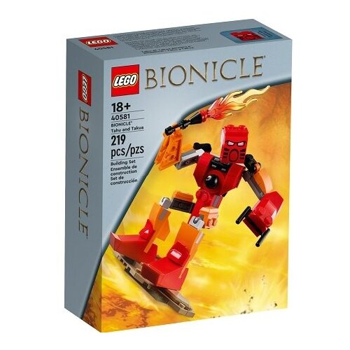 Конструктор LEGO Bionicle: Taku and Tahua 40581 конструктор lego bionicle 8623 крекка 214 дет