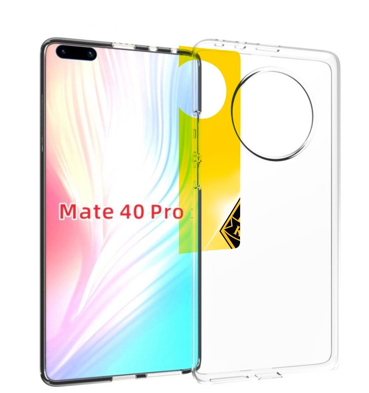 Чехол MyPads фк кайрат алматы для Huawei Mate 40 Pro (NOH-NX9) задняя-панель-накладка-бампер