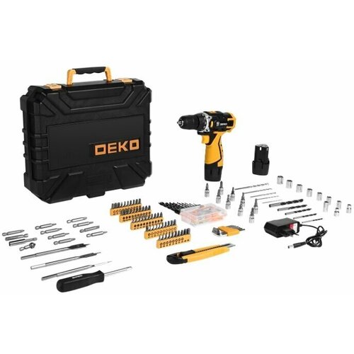 Аккумуляторная дрель-шуруповерт DEKO DKCD12FU-Li 063-4139 579900₽