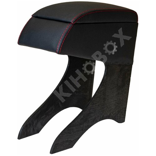 Подлокотник Лада Гранта, Калина, черный, красная строчка