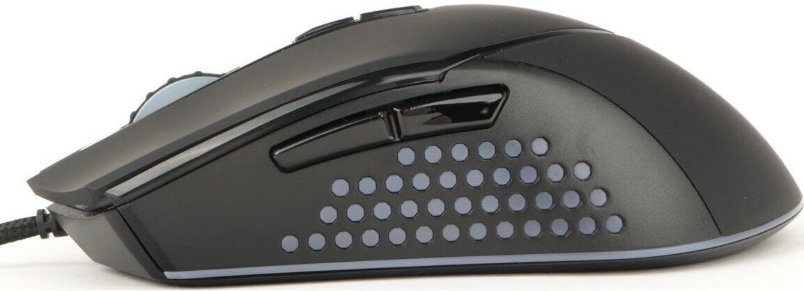 Клавиатура и мышь Gembird черные, 104кл, 3кн., кабель 1.5м - фото №7